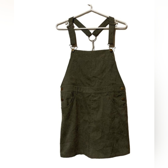 Urban Outfitters Dresses & Skirts - Y2K Urban Outfitters Entro Corduroy Jumper Overall Dress